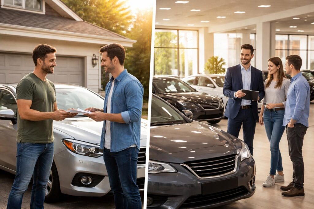 découvrez les avantages et conseils pour acheter une voiture d’occasion, que ce soit chez un particulier ou un professionnel, afin de faire un achat sécurisé et adapté à vos besoins.