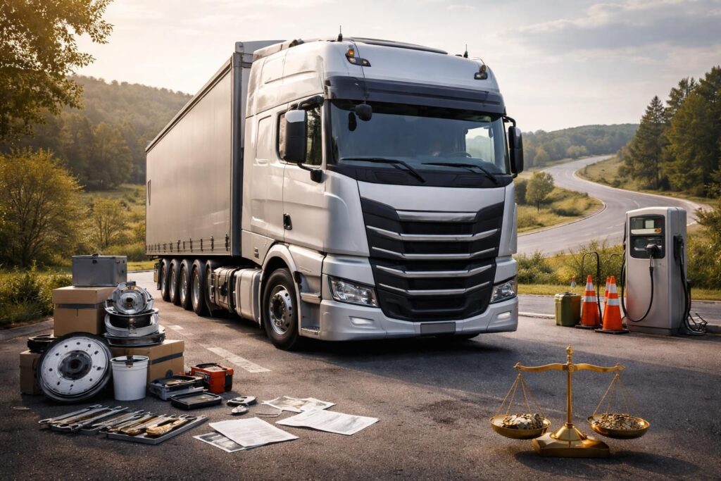 découvrez le coût réel d'un camion poids lourd sur 5 ans, incluant achat, entretien, carburant et autres dépenses pour une gestion optimale.