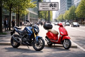 découvrez les avantages des motos 125 et scooters pour vos trajets domicile-travail : comparez confort, économie et praticité pour choisir le meilleur moyen de transport urbain.