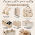 Accessoires d'organisation pour voitures sur une table