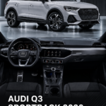 Audi Q3 Sportback 2020, SUV élégant parké en extérieur