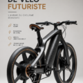Un vélo futuriste aux lignes épurées et design innovant