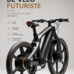 Un vélo futuriste aux lignes épurées et design innovant