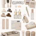 Vue d'un intérieur de voiture bien organisé avec des accessoires pratiques pour femmes.