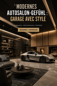 Garage moderne avec un aménagement élégant et stylé