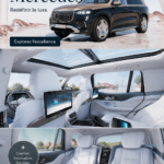 Mercedes-Maybach GLS600 2024 en exposition, une fusion de luxe et de performance.