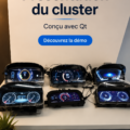 Illustration d'un système Auto.io connecté dans une voiture moderne