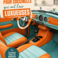 Intérieur accueillant et élégant d'une Volkswagen Beetle