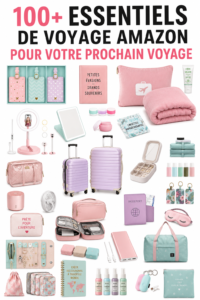 Femme souriante tenant sa valise à l'aéroport, prête pour des vacances