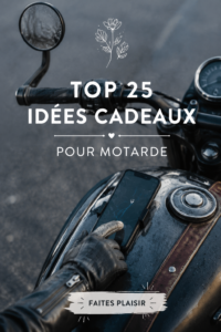 Sélection de cadeaux pour femmes motardes, incluant accessoires et vêtements