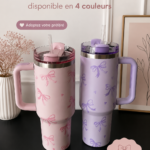 Image d'un nœud Stanley élégant dans quatre couleurs différentes.