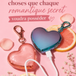 Collection d'objets romantiques pour une ambiance chaleureuse