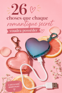 Collection d'objets romantiques pour une ambiance chaleureuse
