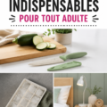 Une sélection d'articles pratiques pour un quotidien réussi, montrant l'esthétique et la fonctionnalité.