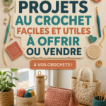 Une sélection de projets en crochet colorés, allant des accessoires aux cadeaux faits main.