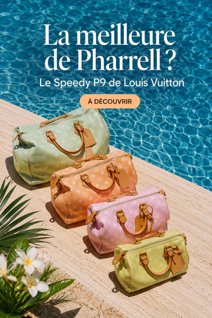 Le sac Speedy P9 de Louis Vuitton en cuir, élégant et moderne