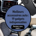 Gadgets auto indispensables sur un tableau de bord