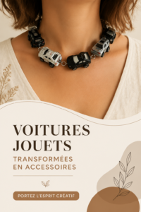 Des voitures miniatures transformées en accessoires de mode uniques