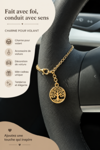 Accessoires de volant élégants pour personnaliser votre voiture