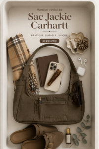 Veste Carhartt Jackie, pièce emblématique au style revisité