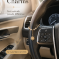 Charmes de voiture tendance exposés sur une plateforme Etsy