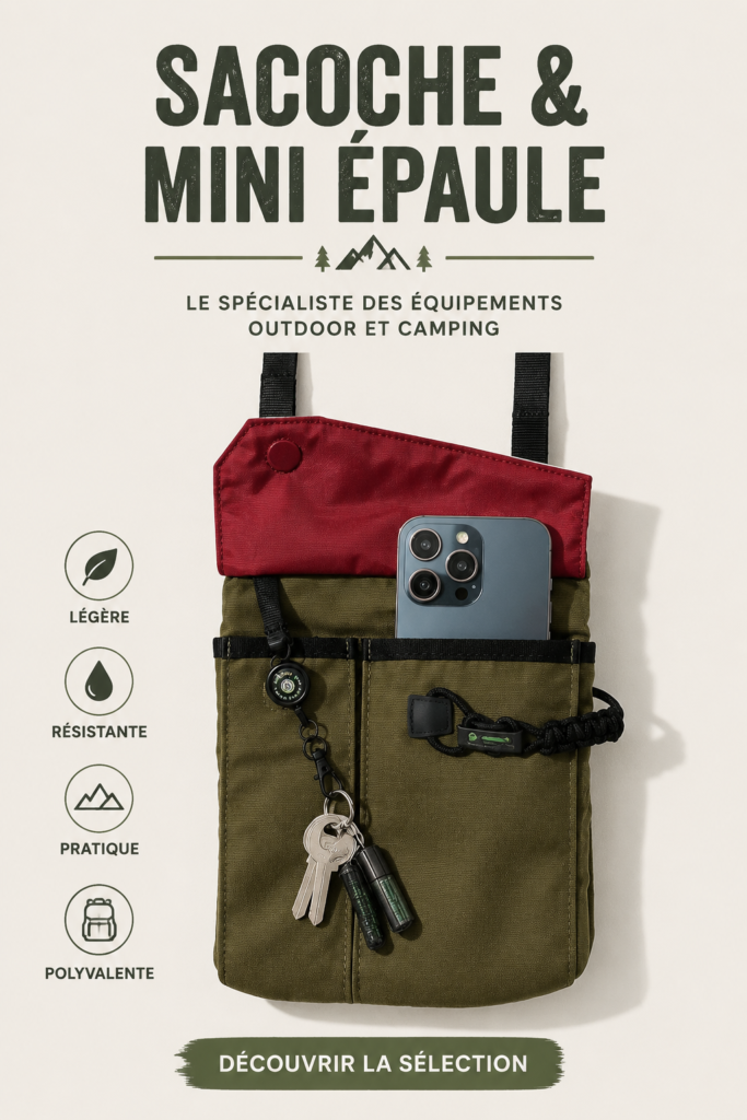 Un sac à bandoulière tendance en extérieur lors d'une sortie estivale.