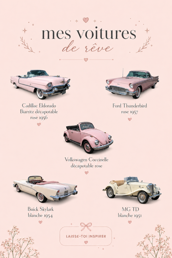Une voiture personnalisée avec des accessoires colorés et modernes.