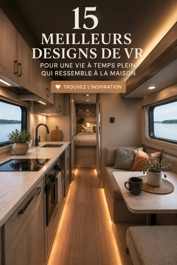 Aménagement intérieur cozy d'un van avec éléments de décoration