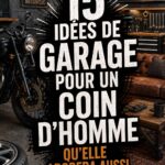 Garage transformé en espace cosy et accueillant