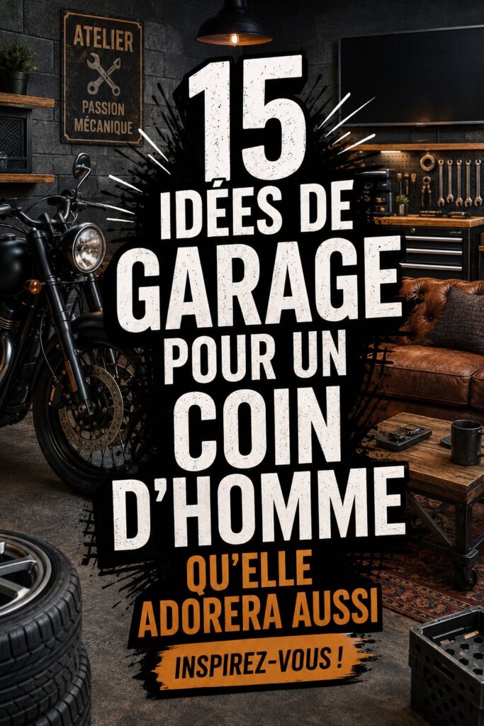 Garage transformé en espace cosy et accueillant