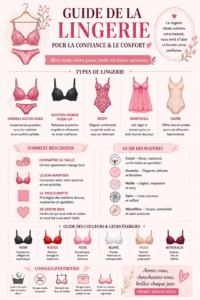 Femme se regardant dans le miroir en portant une lingerie élégante