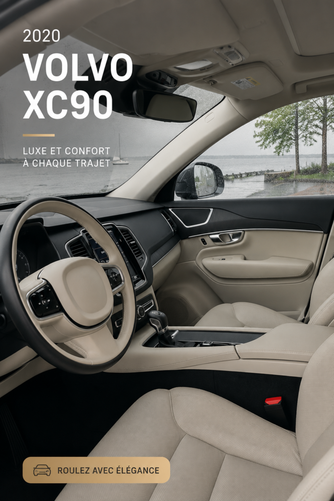 Volvo XC90 2020 personnalisé avec des accessoires stylés