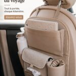 Accessoires de voiture colorés pour des voyages pratiques et agréables