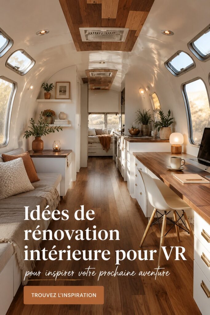 Aménagement intérieur d'un van élégant et pratique
