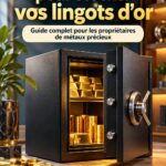 Coffre-fort moderne adapté à la protection des objets précieux dans une maison.
