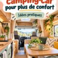 Un camping-car décoré avec des éléments chaleureux et accueillants