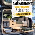 Dodge Grand Caravan aménagée pour le camping avec un intérieur confortable