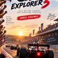 Participants du GP Explorer 3 sur le circuit Bugatti, illustrant l'événement automobile vibrant.