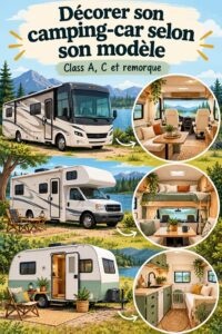Décoration d'un camping-car avec des éléments chaleureux et pratiques