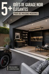 Garages modernes et stylés avec décorations élégantes