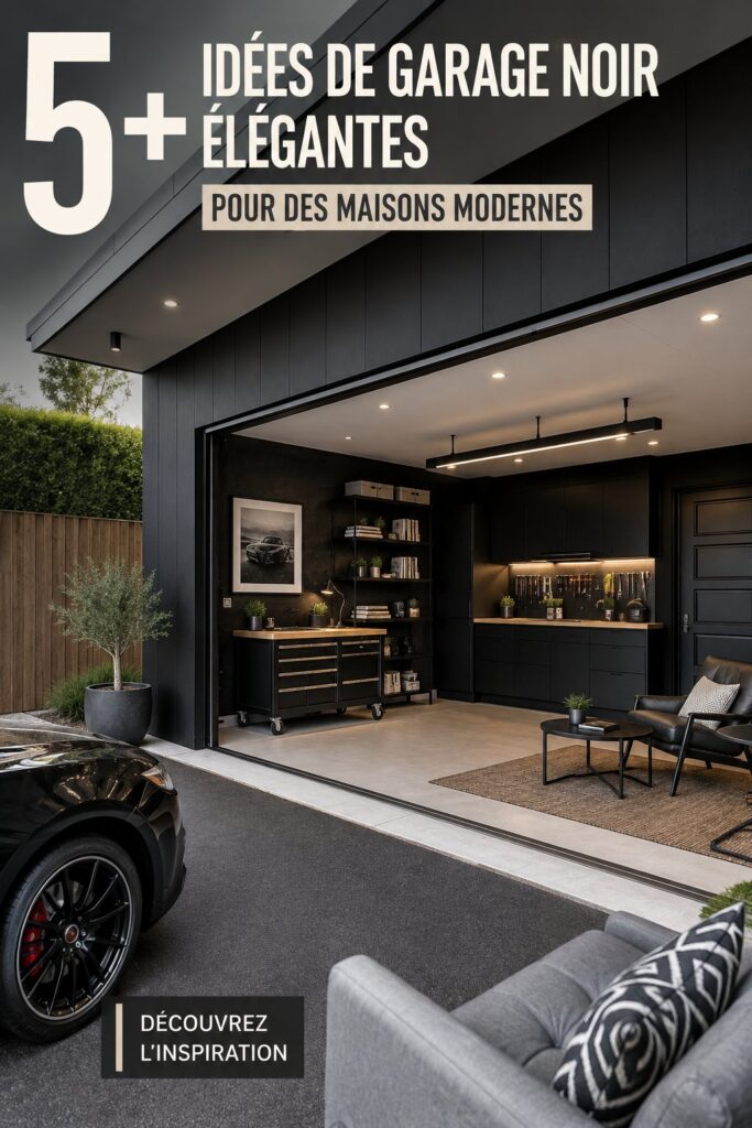 Garages modernes et stylés avec décorations élégantes