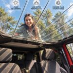 Comparaison entre un Jeep Wrangler avec Freedom Top et un autre avec ClearLidz.