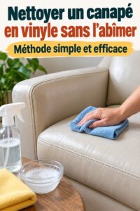 Intérieur de voiture avec sièges en vinyle propres
