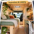 Intérieur chaleureux et pratique d'un VW Vanagon Westfalia aménagé.