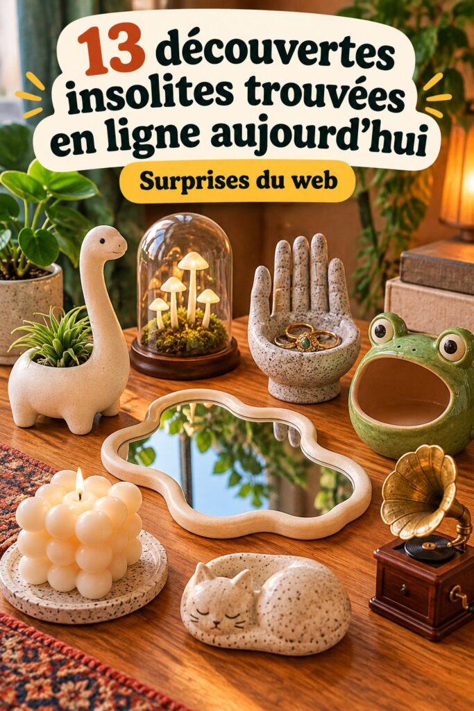 Une collection de découvertes insolites d'accessoires automobiles trouvés en ligne