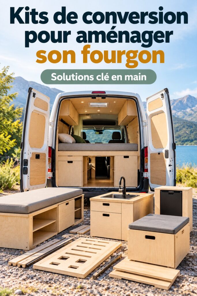 Ford Transit aménagé en camping-car confort avec kits de conversion
