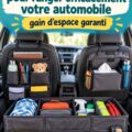 Une voiture avec un intérieur bien rangé et organisé